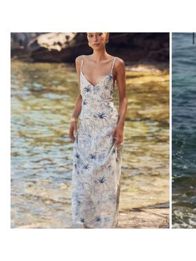 SNDYS Pomelo Maxi Dress in Escapism